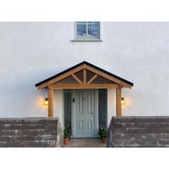 Custom Project Oak Beam Porch