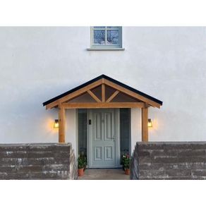 Custom Project Oak Beam Porch