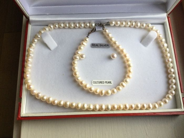 Jewellery - 3 Piece Pearl Set