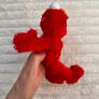 Elmo Plush Soft Toy Sesame Street approx. 8" Red Furry Used Please see photos Image 7