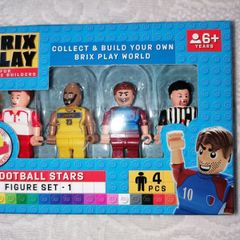 New Lego Compatible Brix Play (Football Stars)