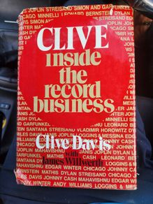 Clive Inside The Record Business. By Clive  Davis With James Willwerth. First Edition Hardback With Dustjacket.  Book In Good Condition Jacket Shabby.  See Photos For Same.