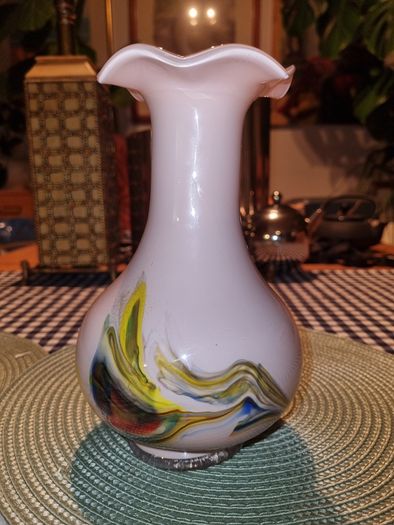 Murano glass vase