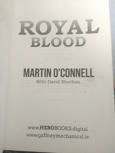 Martin O'Connell autobiography
