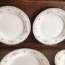 Noritake Barton Pattern Dinner plates x 5 Image 2