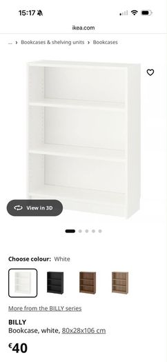 Billy bookcase
