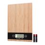 New Digital Bamboo LCD Electronic Kitchen Weighing Balance Scale 5kg / 1g #1255 Image 2