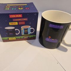 Game Over Heat Changing Mug - Brand New & Boxed (Retro Gamer Gift)