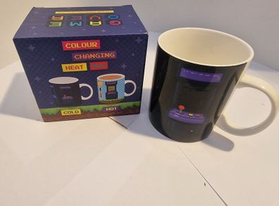 Game Over Heat Changing Mug - Brand New & Boxed (Retro Gamer Gift)