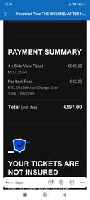 The Weeknd tickets Croke Park Sunday 23rd August
