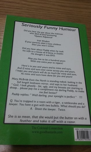 The very best irish jokes