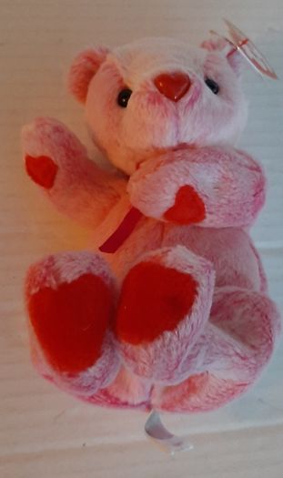 new romance collectable beanie bear with tag