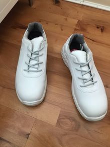 9uk 43eu Safety Shoes Mens/ladies Jori - Clean Loop Low Esd S3 - 12641 (white) Jori