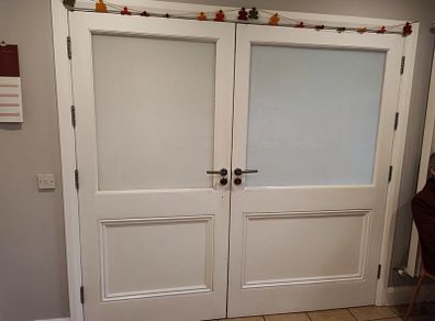 Double doors