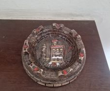 vintage Italian art pottery ashtray