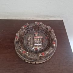 vintage Italian art pottery ashtray