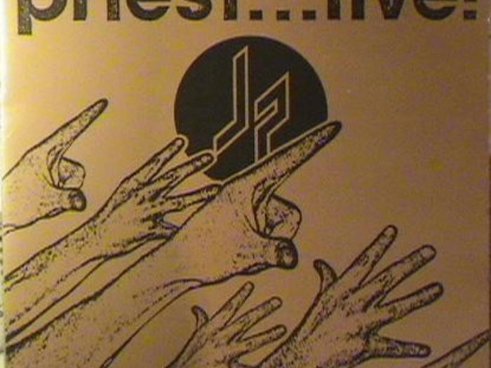Judas Priest live double vinyl record