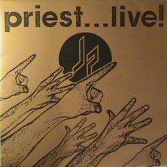 Judas Priest live double vinyl record