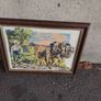 Horse Ploughing Scene (Linen ) Image 8