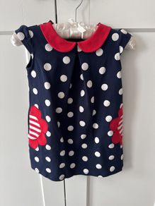 Nula Bug baby girl dress size 2-3 years 98cm