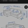 ikea sofa bed L or R Image 5