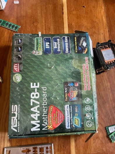 Asus M4a78-e +  Amd Phenom Ii X4 940 (am3)