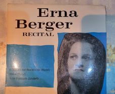 Erna Berger Recital, Handel, Schubert, Mozart