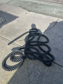 Hip fitness rope