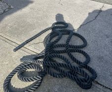 Hip fitness rope