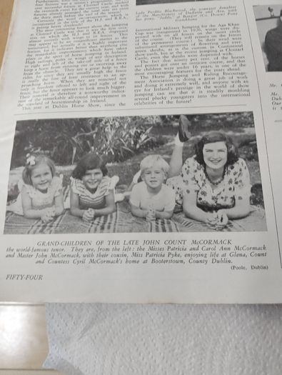 Social & Personal original magazine from 1950.