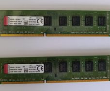 Kingston 8gb Ddr3 1600mhz Desktop Ram Kvr16n11h/8