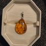 925 Sterling Silver Baltic Amber Pendant Image 2