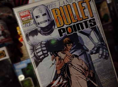 Bullet Points ! First Issue ! Featuring Iron Man and Spider-man ! 2007 ! By Marvel !