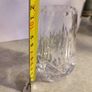 Vintage Small BOHEMIA Glass Vase, Cut Glass Vase, 1950s Image 4