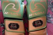 rival RB100 boxing gloves around 12oz