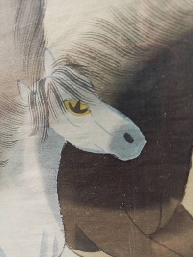 Vintage Framed Horses