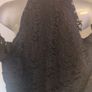 BNWT by Very black lace cold shoulder skater dress size UK12 EU40 Postage included Image 4