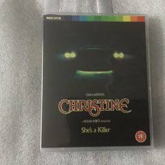 Christine Limited Edition Blu Ray Rare OOP