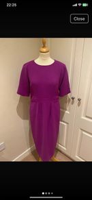 Lennon Courtney size 12 lined dress with pockets