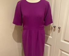 Lennon Courtney size 12 lined dress with pockets
