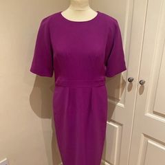 Lennon Courtney size 12 lined dress with pockets