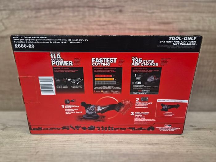 Milwaukee 115/125mm 18V Grinder