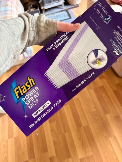 Flash power mop pads