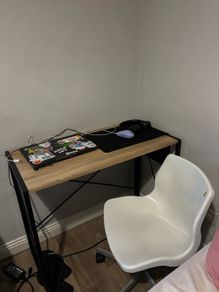 Office table and chair