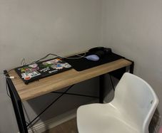 Office table and chair