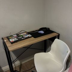 Office table and chair