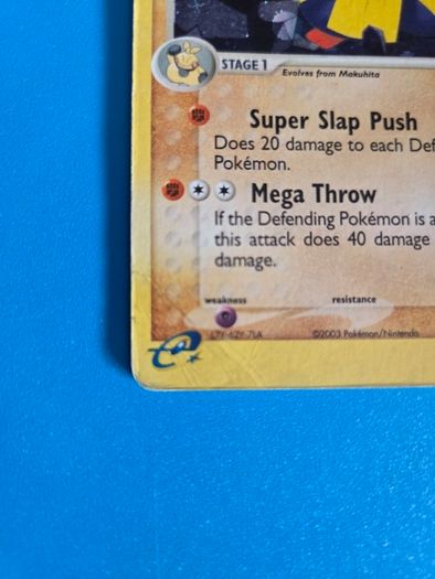 Hariyama Holo (#8/109) Pokemon Card
