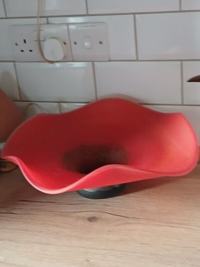 Stunning Franz Caffrey Large Fruit Bowl, small chip