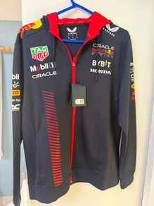RedBull F1 Castore branding jacket hooded (NEW)