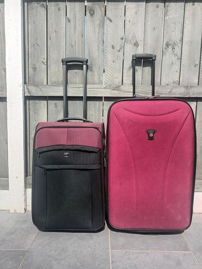 2 Suitcases Large & Cabin Size